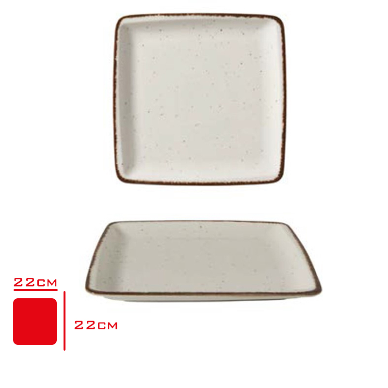 GURAL GBS ORLANDO DUZ TABAK 22X22 CM SIDE KAHVE GBSORD22X22DU58KH