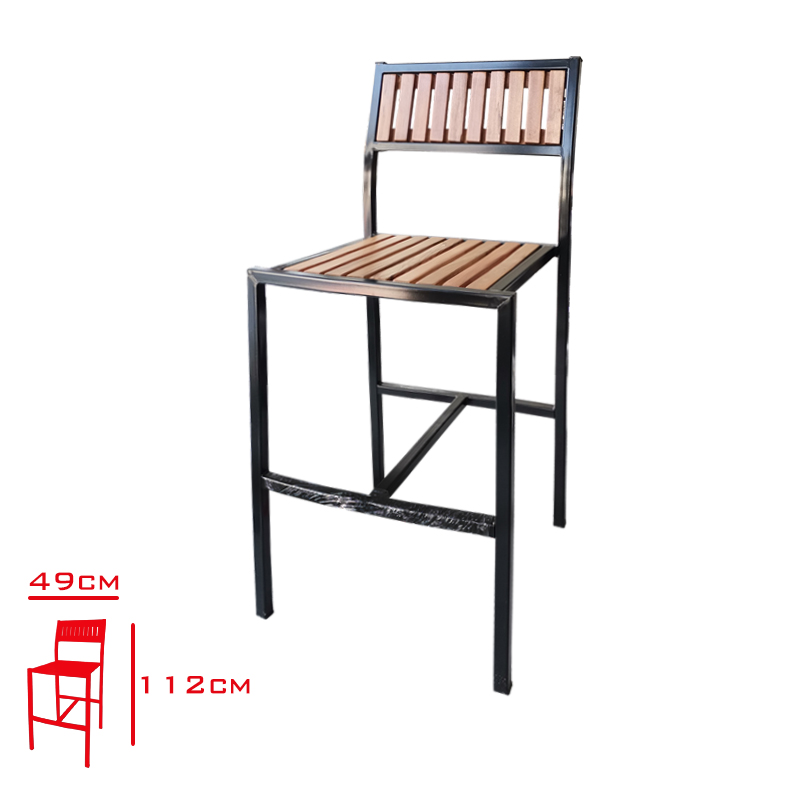 SANDALYE BAR AHSAP AMISOS OT-2