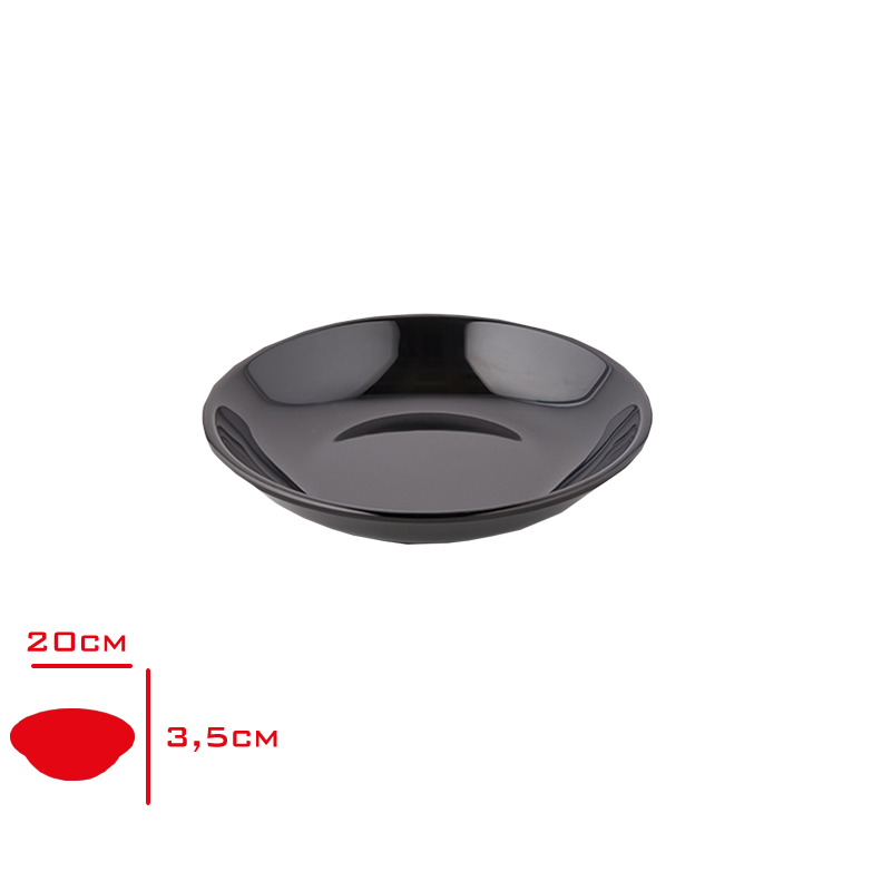 ATLAS ENT CUKUR TABAK SIYAH 20 CM S320