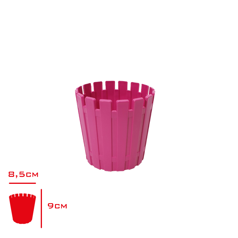 POLIWORK KAKTUS SAKSI 8,5 CM MIX A-K85-P