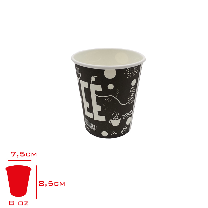 KARTON BARDAK 8 OZ LUKS 40 LI
