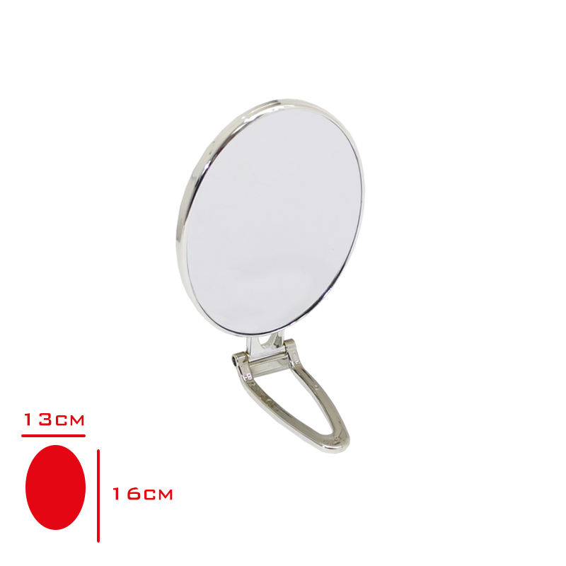 MAKYAJ AYNASI OVAL METAL CERCEVE SILVER K-5198/GLD-AYN100