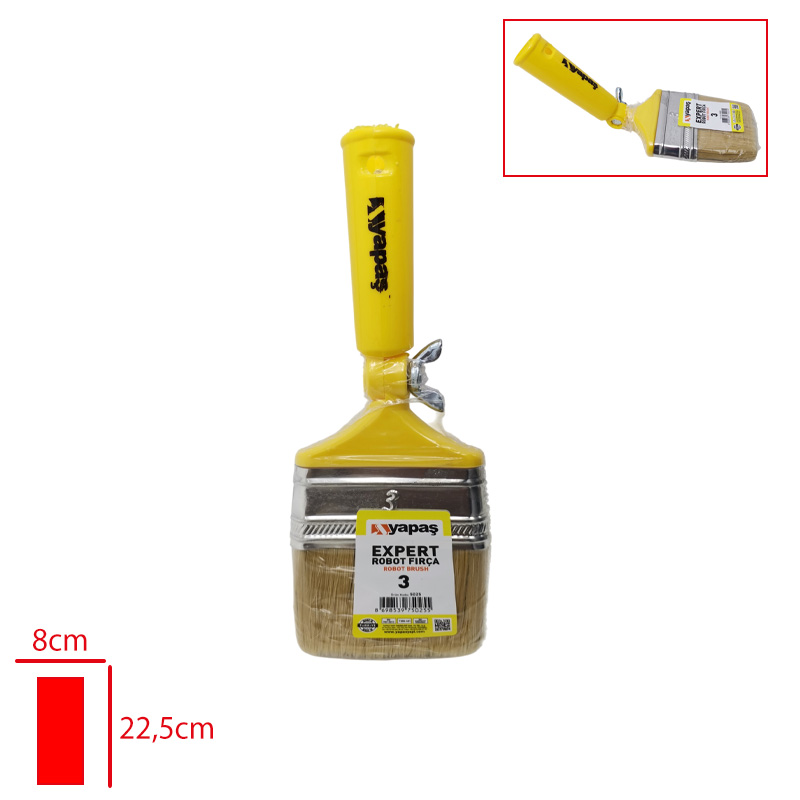 YAGLI BOYA FIRCASI LUKS AKROBATOBOT NO:3 5025