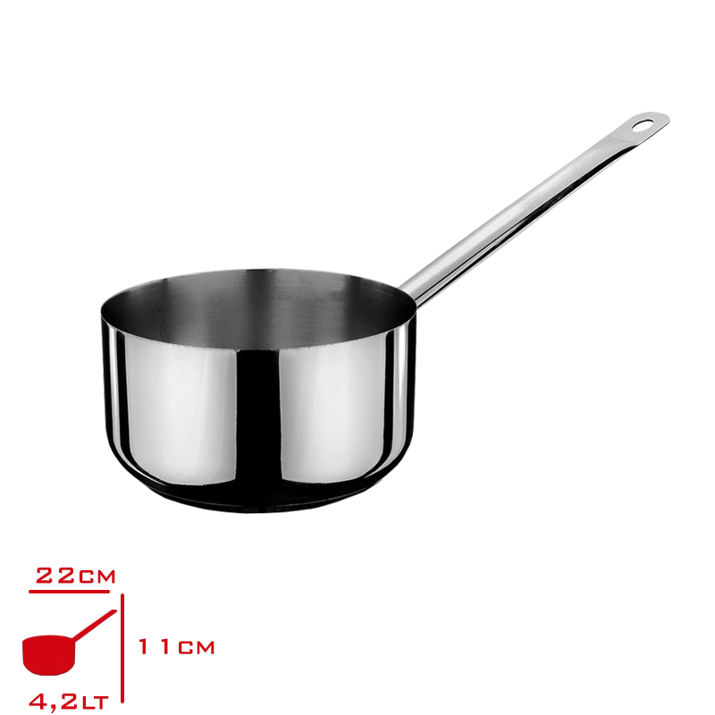 ULUTAS KACAROLA TABANLI 4,2 LT 22X11 CM END-KCR-045