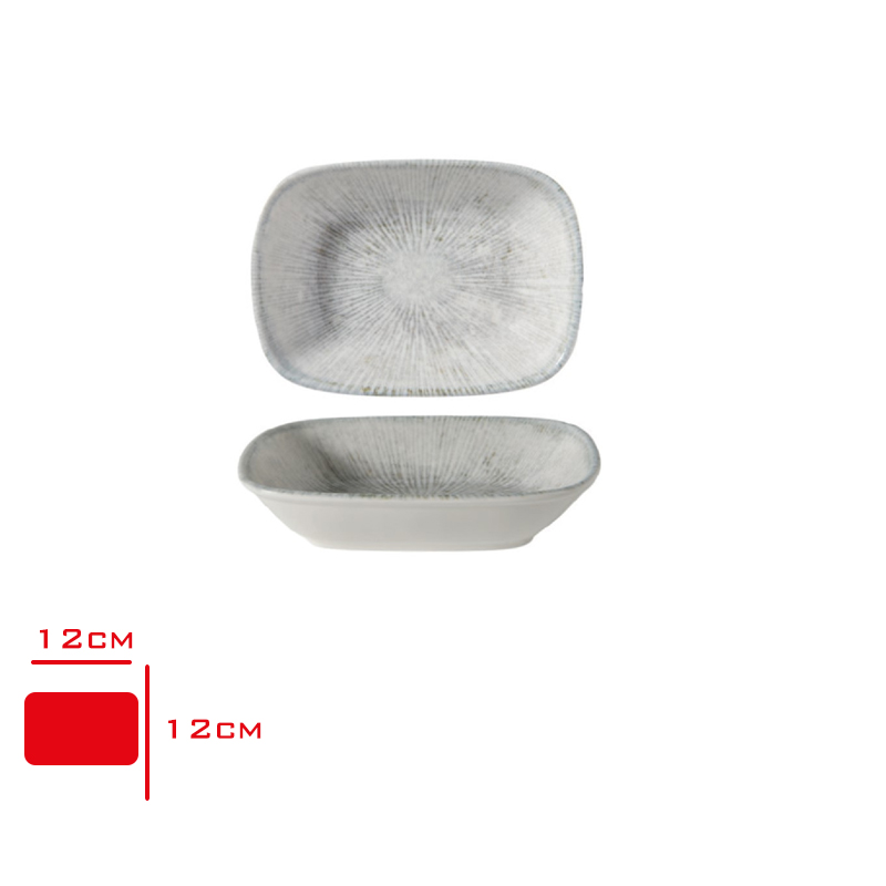 GURAL GBS KARE KAYIK TABAK 12 CM GBSEO12KRR1401