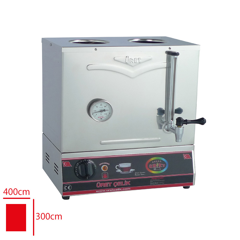 URET CAY MAKINESI 40 MODEL 2 DEMLIKLI PLEYTSIZ 31 LT KP3
