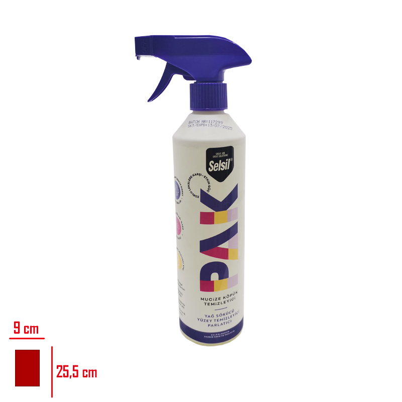 SELSIL PAK MUCIZE KOPUK TEMIZLEYICI 500 ML