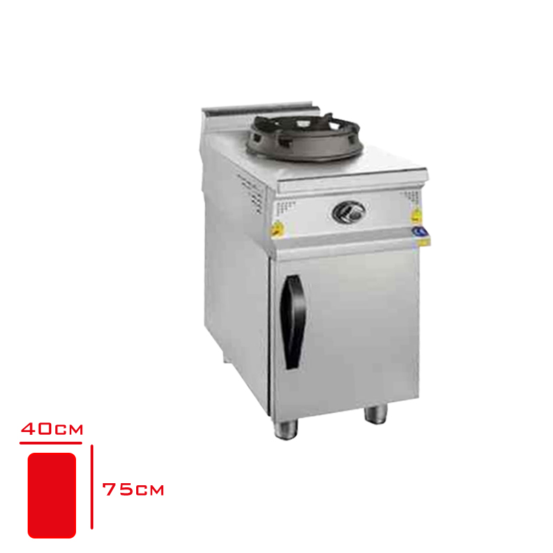 WOK OCAK GAZLI 40X70X85 CM DSWOG-470