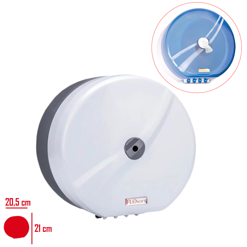 FLORA PINTI TUVALET KAGIDI VERICI MINI F096 MAVI/BEYAZ
