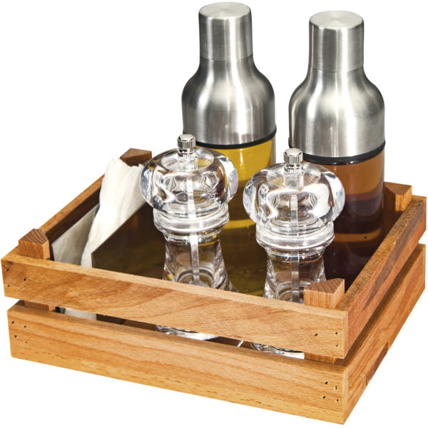 BIRADLI YAGLIK SET 5 LI AHSAP KASALI GRV-2417