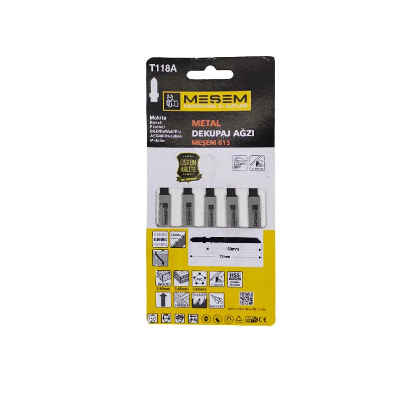 MESEM DEKUPAJ AGZI METAL 5 LI T118A