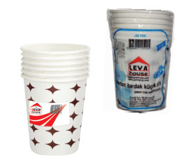 KARTON BARDAK 7 OZ 6 LI TEK KULLANIMLIK L09.1006