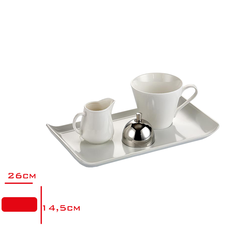 BIRADLI NESCAFE SERVIS TAKIMI 26*14,5 CM BRD-406410-NS