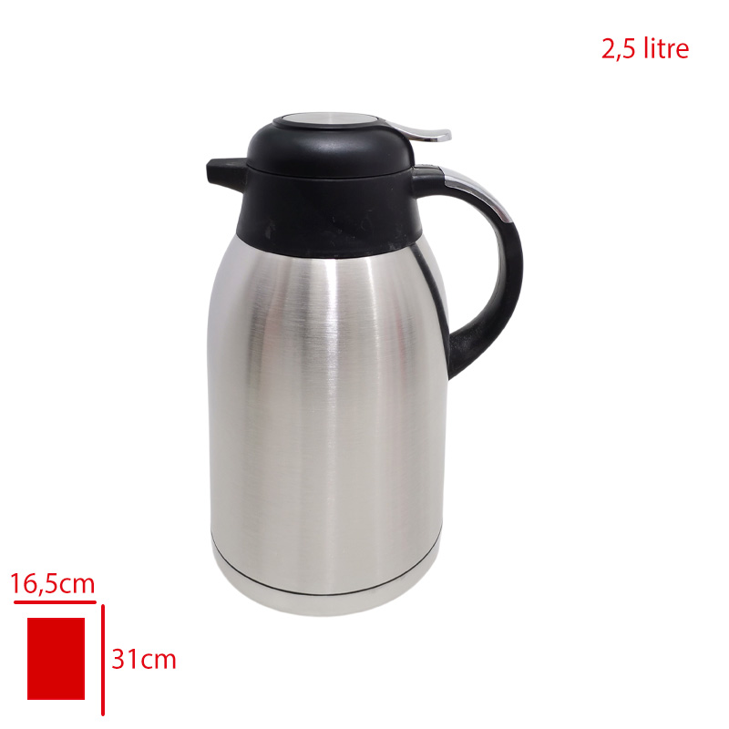 PENGUEN CELIK TERMOS CHEF YERLI INOX 2,5 LT PNG-1250XS