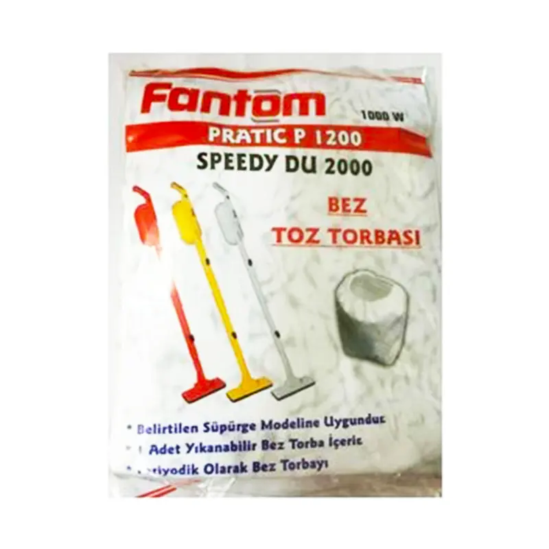 SERAC ELEKTRIK SUPURGESI TOZ TORBASI BEZ FANTOM/P1200/DU2000