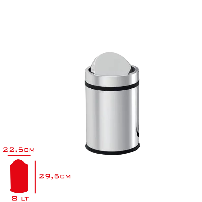 METAL COP KOVASI DONER KAPAK 8 LT 8011