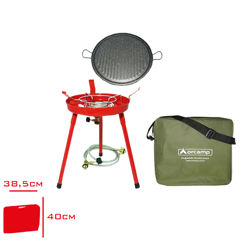 ORCAMP YER TIPI SUPER KAMP OCAGI SETI GRANIT UC AYAKLI GR-823-10