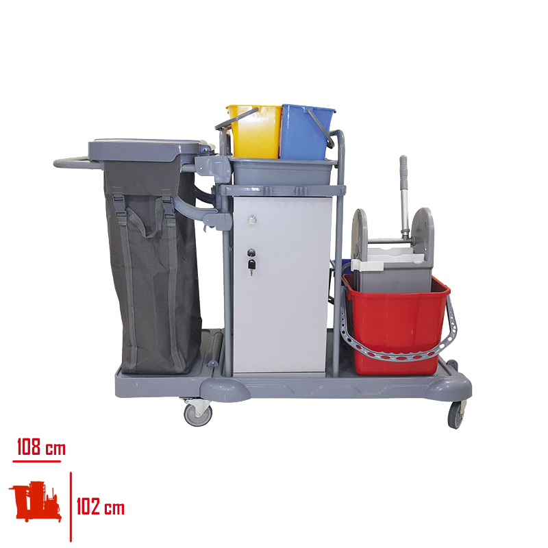 NEMKAR KAT HIZMET ARABASI DOLAPLI PLASTIK KHA3401
