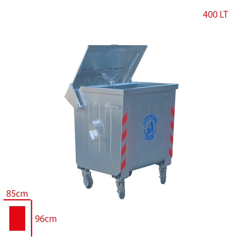ZEYREK GALVANIZ KONTEYNER 400 LITRE