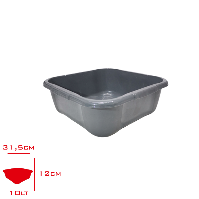 ALACA BADYA KARE 10 LT RENKLI ST-068