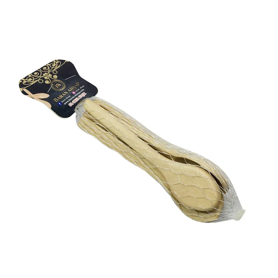 BARAN AHSAP TATLI KASIGI KUCUK POSETLI 6 LI 13 CM 2368/3753
