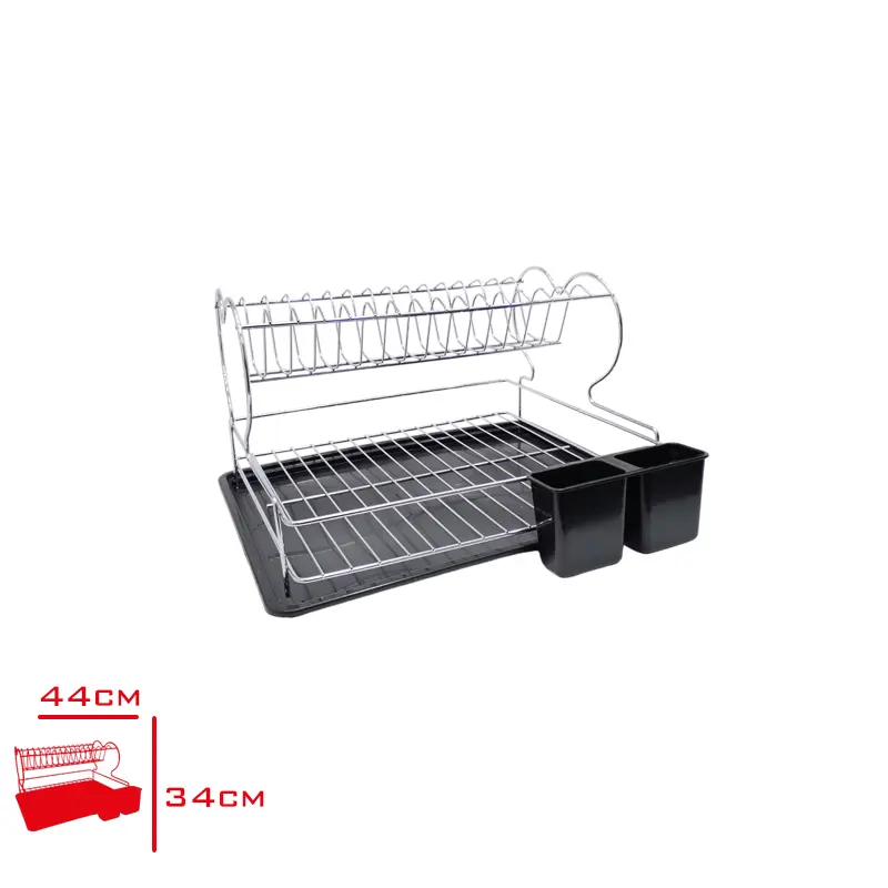 TABAKLIK CIFT KATLI KROM LV-3483