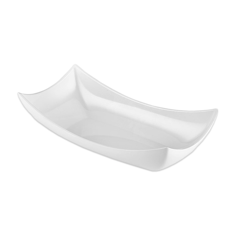 ATLAS TABAK KAYIK SUNUM BEYAZ 47X26X11 CM 767