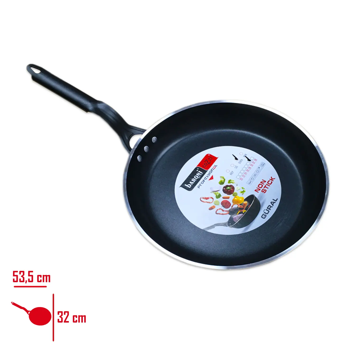 BARONI DERIN TAVA 32 CM 803/32