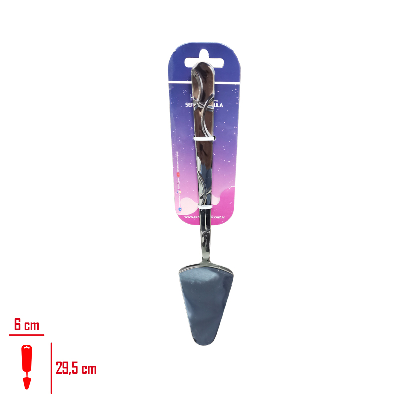 METAL SERVIS SPATULA HILAL KARTELALI LV-3296
