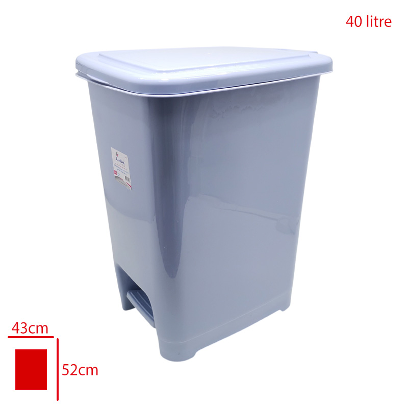 ZAMBAK PEDALLI COP KOVASI SLIM 40 LT ZP-423