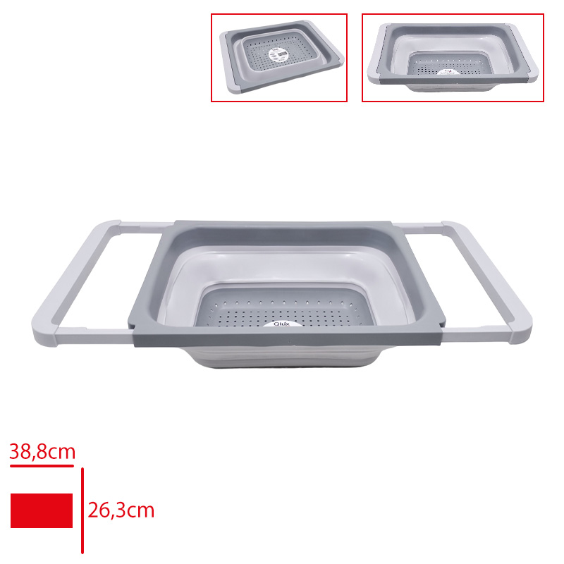 AVANTAGE KATLANABILIR SUZGEC DIKDORTGEN GRI L-00852-2