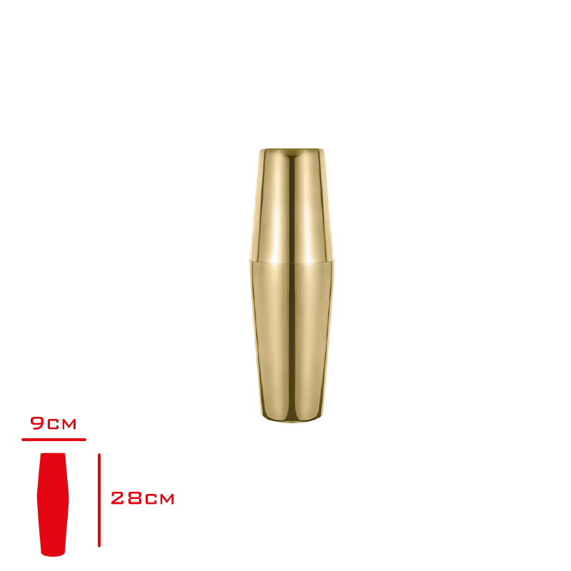 EVMONI BOSTON SHAKER GOLD 550/750CL EVM-01039