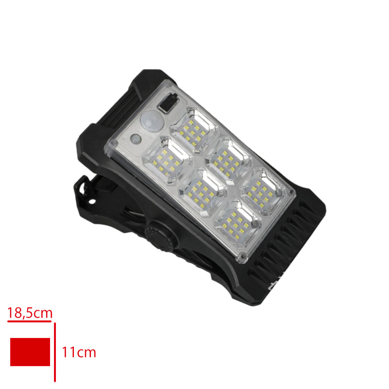 LED LAMBA SOLAR + SARJLI HAREKET SENSORLU LV-25003
