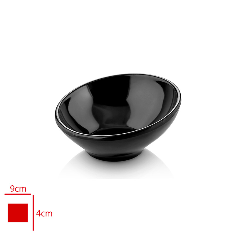 ATLAS SOSLUK ELIPS SIYAH 9 CM S380