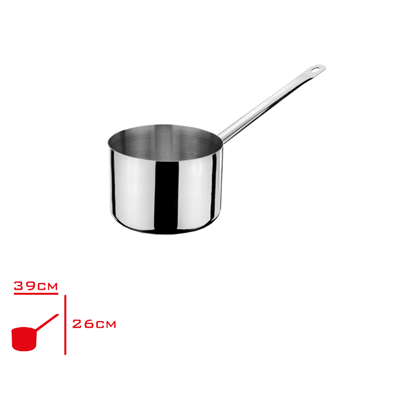 ULUTAS KACAROLA KESIK AGIZ TABANSIZ 14 CM END-KCR-001