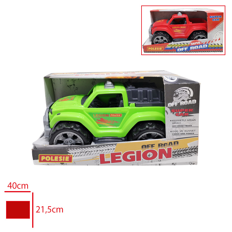 POLESIE OTOMOBIL LEJYON YESIL KUTULU NO:4 89083/84095