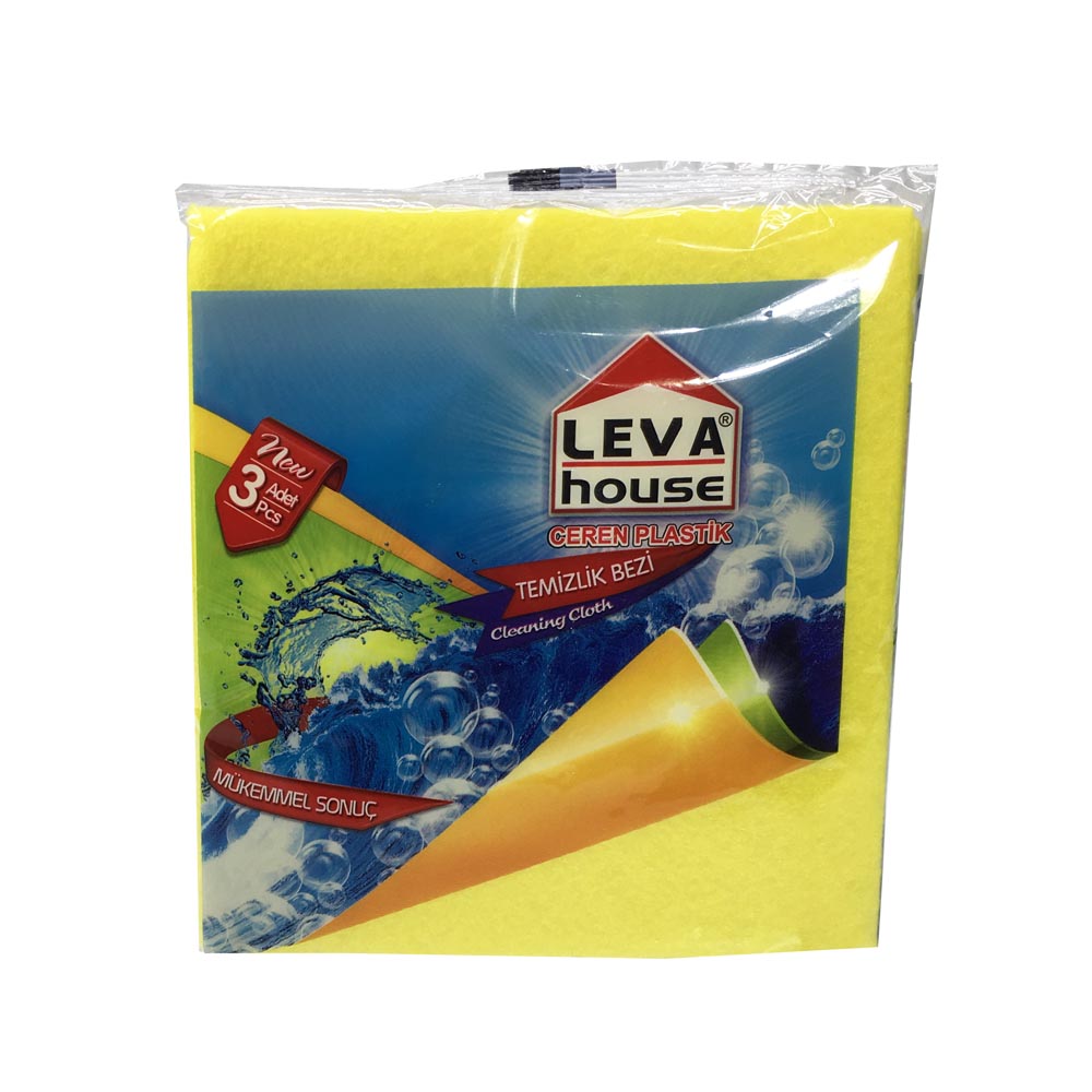 TEMIZLIK BEZI 3 LU 35*38 CM LV-2619 & SOFTTEX