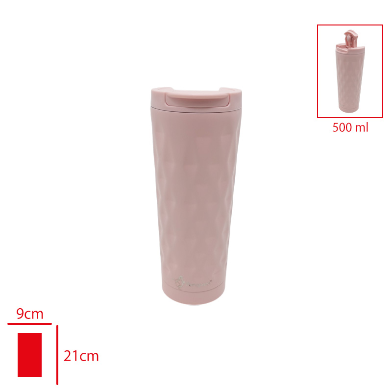 PENGUEN CELIK MUG KAHVE KUPASI TRAVEL 500 ML PNG-3025