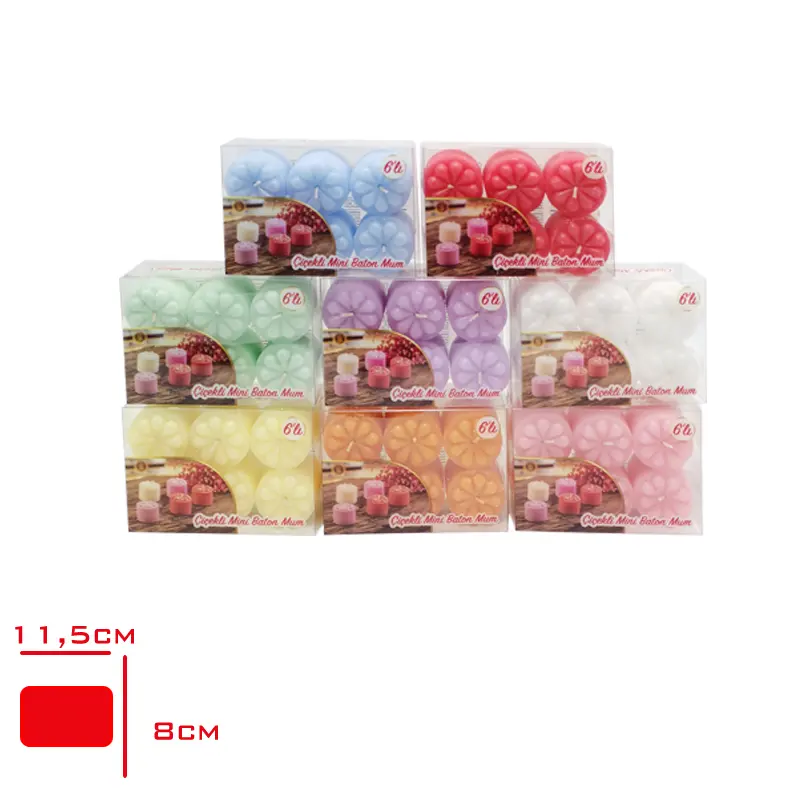 MISTIQUE BATON MUM CICEKLI MINI 6 LI