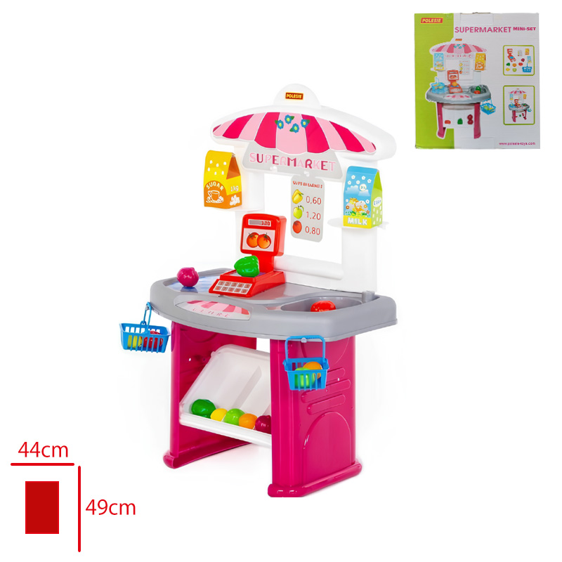 POLESIE SUPERMARKET MINI SET KUTULU 58614