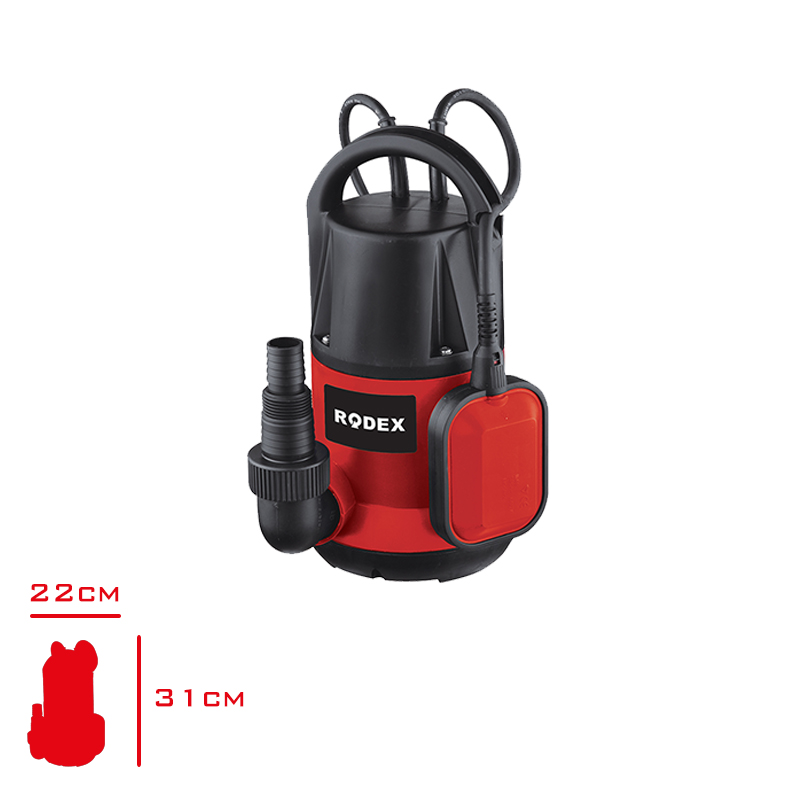 RODEX TEMIZ SU DALGIC POMPA 400 WATT RDX814