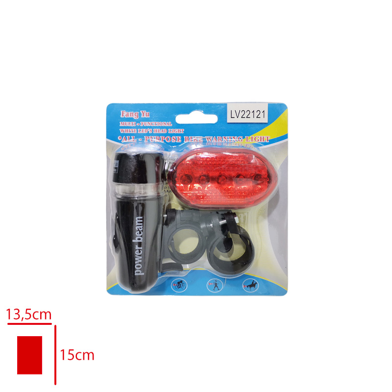 BISIKLET LED ON ARKA FENER SET LV-22121