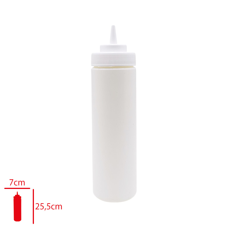 BORA MAYONEZ & KETCAP SISE KAPAKLI 700 ML BEYAZ BO-2116