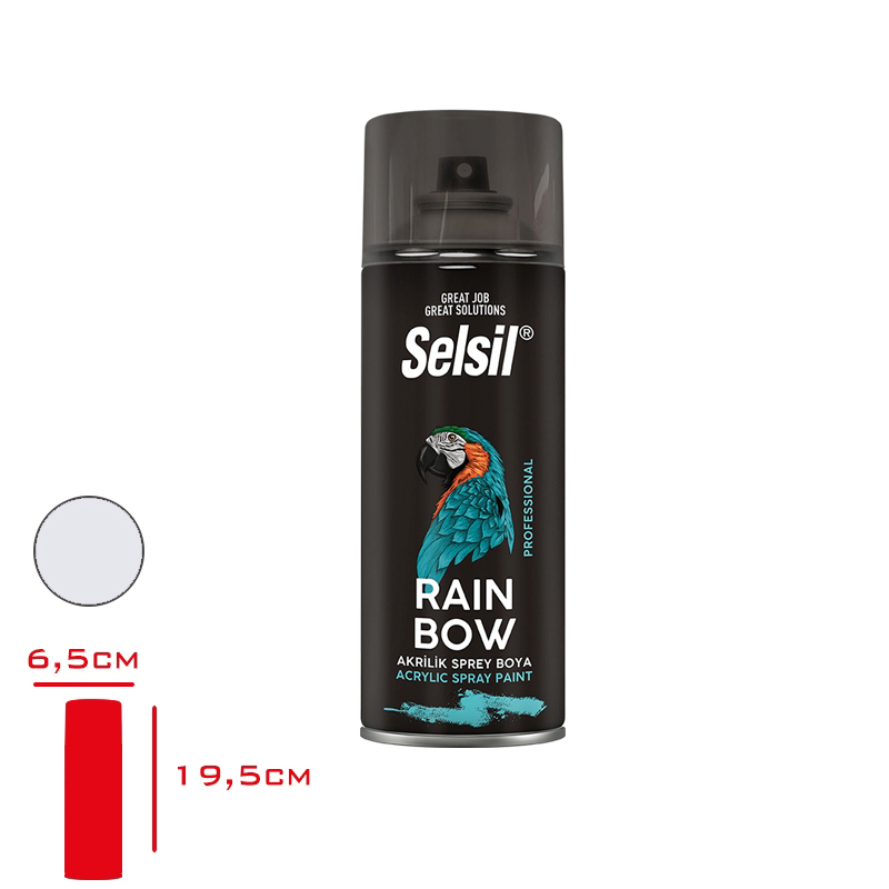 SELSIL SPREY BOYA BEYAZ PARLAK 400 ML TAB-405