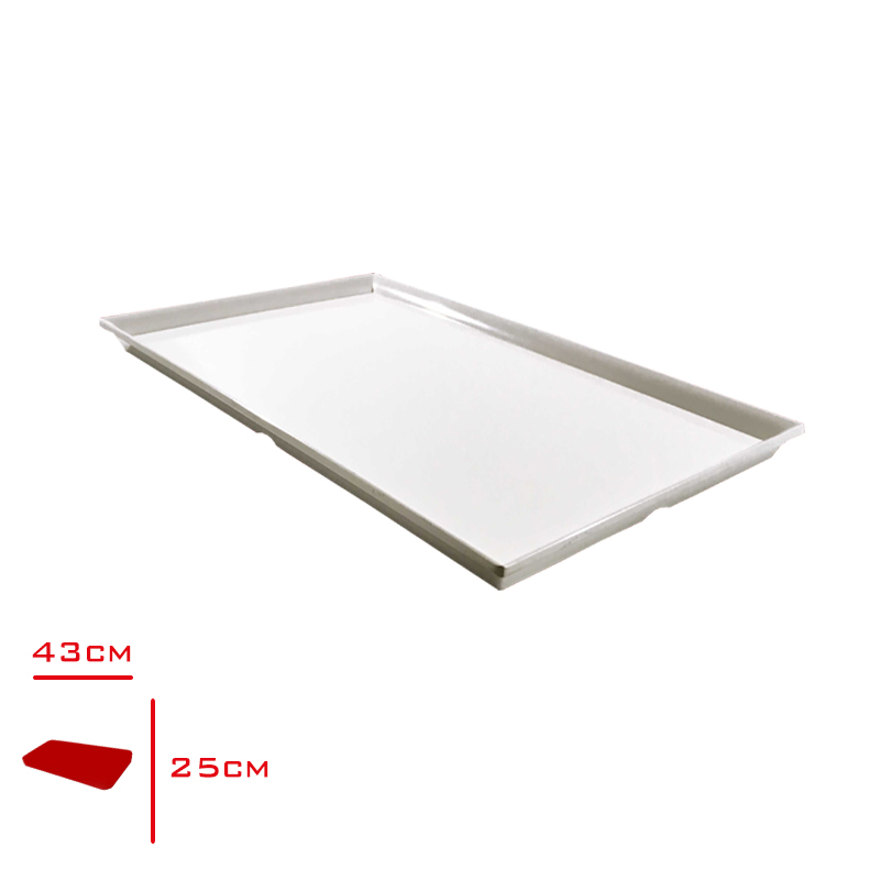 ATLAS TEPSI PASTANE SUNUM BEYAZ 43X25 CM 704
