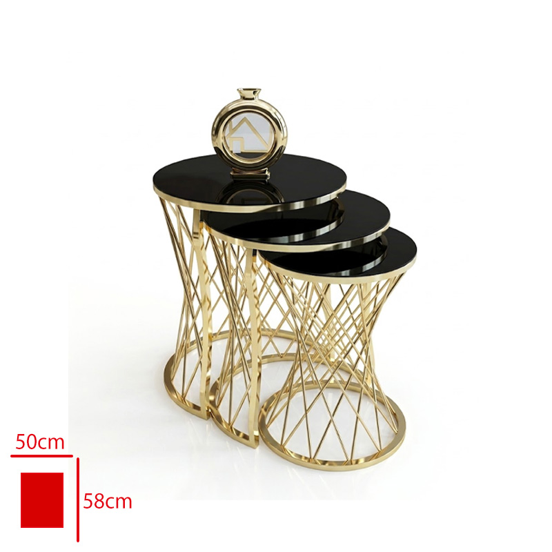 HAUSEV SEHPA 3 LU ZIGON HASIR MODEL GOLD