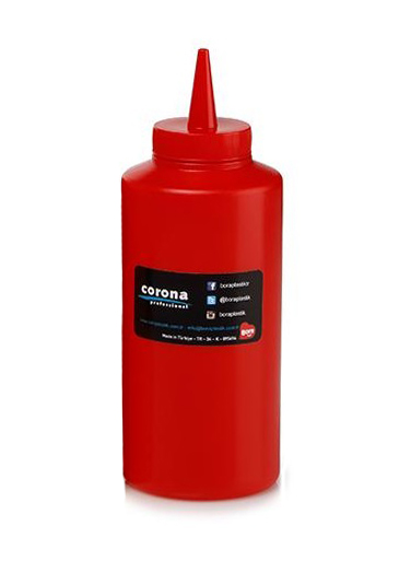 BORA MAYONEZ & KETCAP SISE KAPAKLI 420 ML KIRMIZI BO-2103