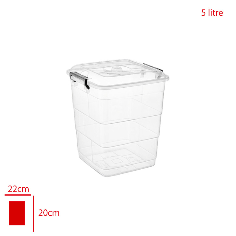 BURSEV TETRIS KARE SAKLAMA KABI-0 5 LT 1152 00