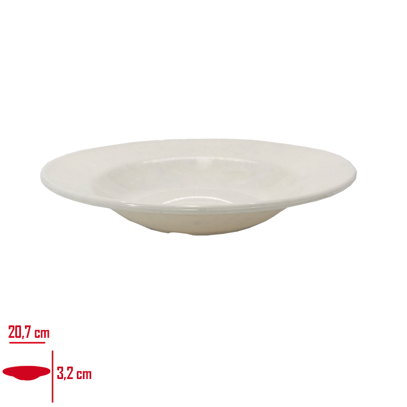 AKEL CUKUR TABAK 21 CM SADE BENEKLI 021T-2