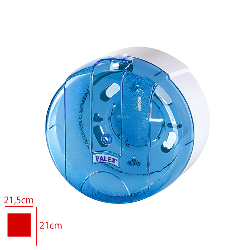 PALEX MINI TUVALET KAGITLIGI SEFFAF MAVI 3442-1